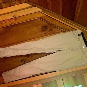 Khaki high rise ankle jeggings size 12 worn once